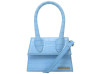 sac a main jacquemus le chiquito moyen en cuir facon