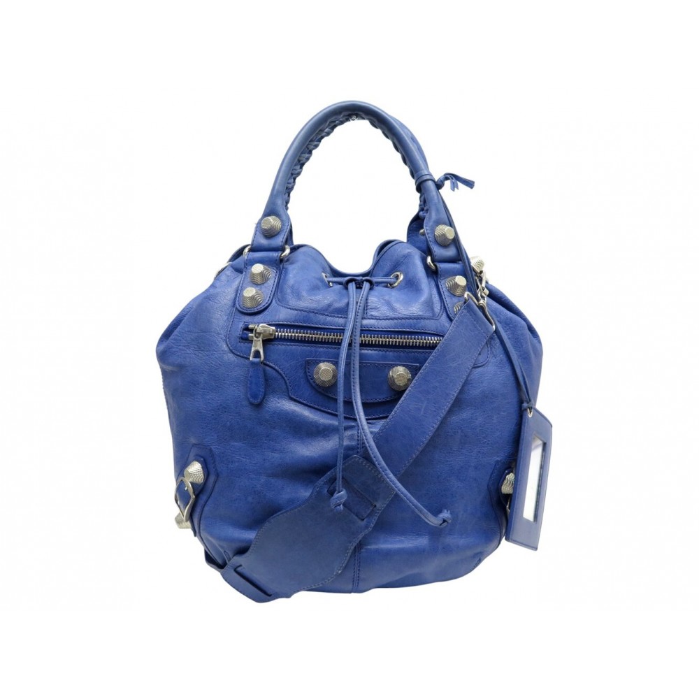 SAC A MAIN BALENCIAGA POMPON GIANT 21 203069 EN CUIR BANDOULIERE HAND BAG 2100€