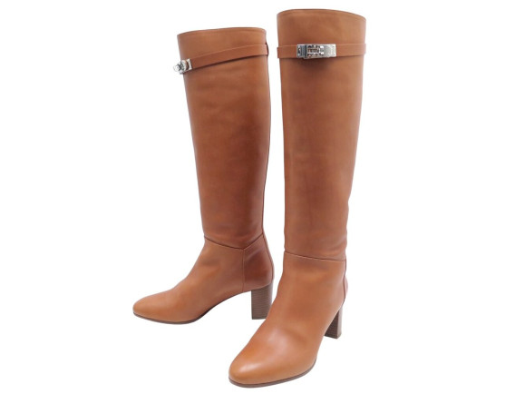 chaussures bottes hermes story h202253z 39 fermoir