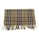 VINTAGE ECHARPE BURBERRYS TARTAN CACHEMIRE VERT CASHMERE SCARF 490€