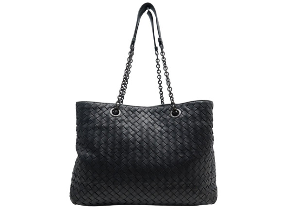 sac a main bottega veneta cabas en cuir intrecciato