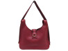  sac a main hermes tsako en cuir togo rouge