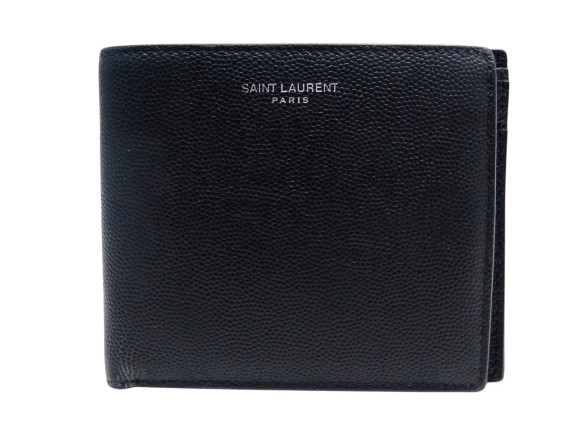 portefeuille saint laurent east west 396303 en cuir