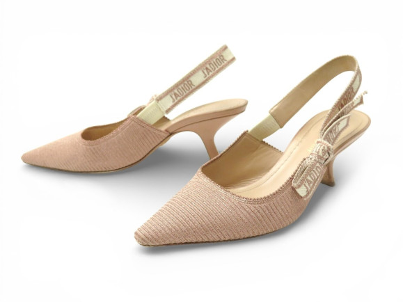 chaussures dior slingback j'adior kcc200tfl toile 36