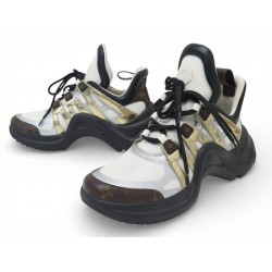 CHAUSSURES LOUIS VUITTON LV ARCHLIGHT MONOGRAM 1A7ROA 42 BASKETS SNEAKERS 990€