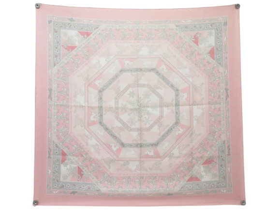 foulard hermes fleurs d'hiver sandra laroche carre 90