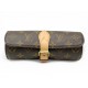 MARMOTTE LOUIS VUITTON ETUI 3 MONTRES EN TOILE MONOGRAM M47530 WATCH CASE 1020€
