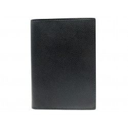 NEUF PORTE AGENDA HERMES COUVERTURE SIMPLE GM CUIR EPSOM NOIR DIARY COVER 389€