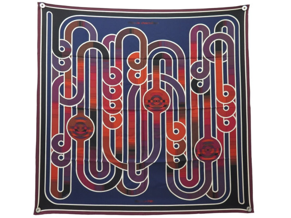 foulard hermes melodie chromatique virginie jamin