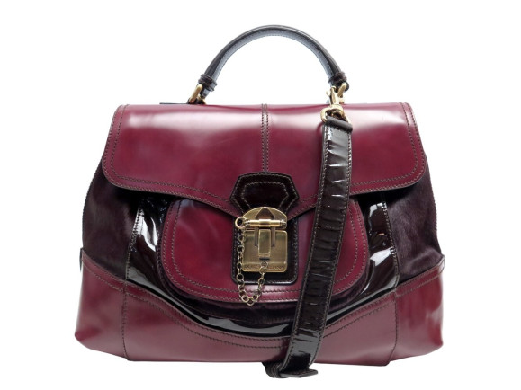 sac a main dolce gabbana miss catch cuir vernis