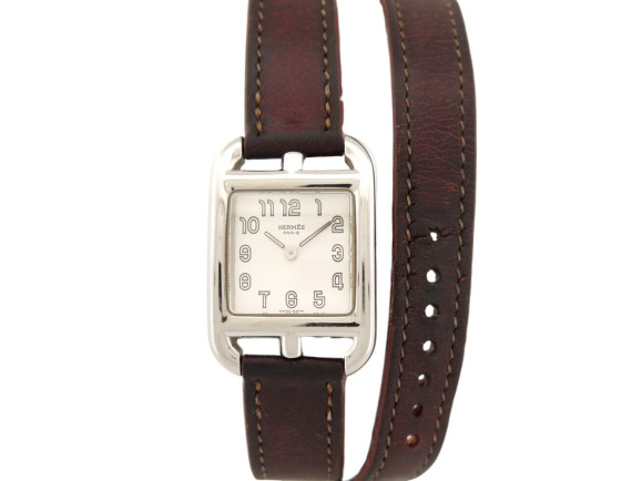 montre hermes cape cod pm cc1.210 23 mm double tour