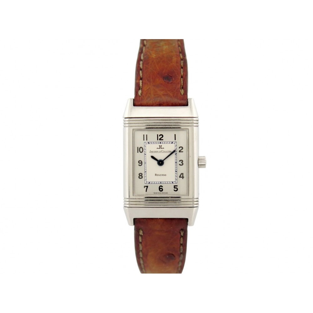 MONTRE JAEGER-LECOULTRE REVERSO LADY 260.8.08 33MM ACIER QUARTZ WATCH 7600€