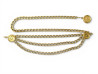 ceinture chanel chaine a 3 rangs medaillon