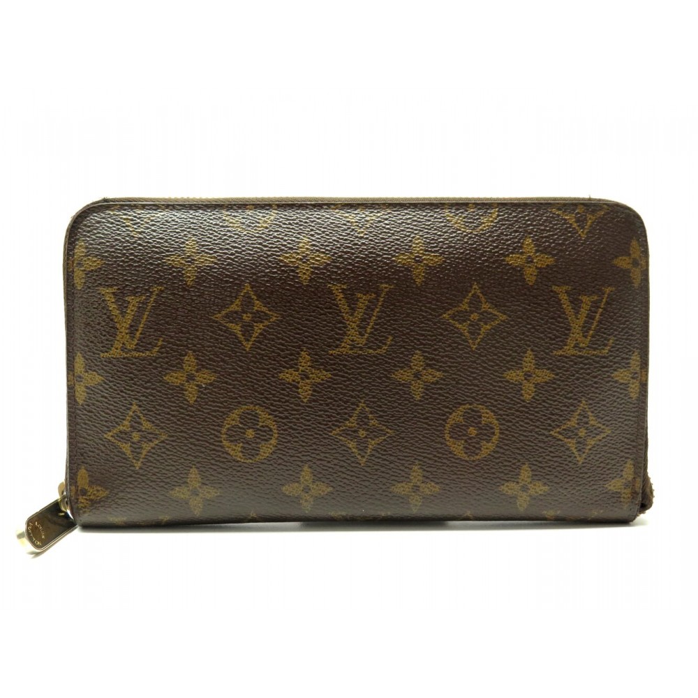 PORTEFEUILLE LOUIS VUITTON ZIPPY ORGANIZER M62581 EN TOILE MONOGRAM WALLET 810€