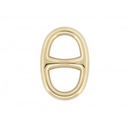 NEUF ANNEAU DE FOULARD HERMES CHAINE D'ANCRE H601372S POUR CARRE RING SCARF 220€