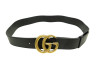 ceinture gucci gg marmont 397660 en cuir noir t95