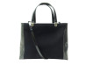 sac a main lady dior cuir vernis toile bleu