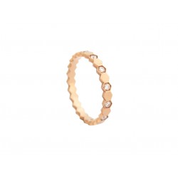 BAGUE CHAUMET BEE MY LOVE 081933 T50 DIAMANTS OR ROSE 18K PINK GOLD RING 3130€