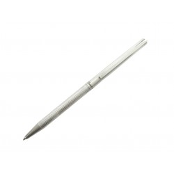 VINTAGE STYLO BILLE ST DUPONT CLASSIQUE ARGENT MASSIF 925 SILVER BALLPOINT PEN