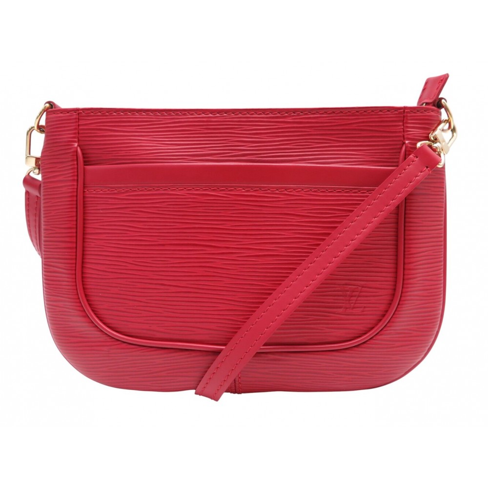 NEUF SAC A MAIN LOUIS VUITTON SARVANGA CUIR EPI ROUGE BANDOULIERE HAND BAG 1500€