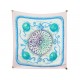 VINTAGE FOULARD HERMES ROSE DES SABLES 1ERE EDITION 1969 CARRE 90 CM SCARF 580€
