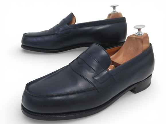 chaussures jm weston mocassins 180 8.5f 42.5 l