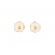 VINTAGE BOUCLES D'OREILLES CHANEL PUCES PERLES LOGO CC 1993 DORE EARRINGS 530€