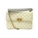 SAC A MAIN VALENTINO ROCKSTUD SPIKE MEDIUM EN CUIR ECRU BANDOULIERE BAG 2600€