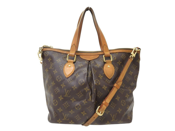 sac a main louis vuitton palermo pm m40145 en toile
