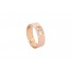 NEUF BAGUE HERMES H D'ANCRE PM H115601B DIAMANTS T51 OR ROSE 18K GOLD RING 2750€