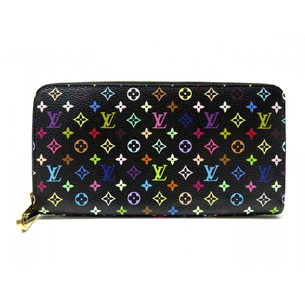 NEUF PORTEFEUILLE LOUIS VUITTON INSOLITE MURAKAMI MONOGRAM MULTICOLORE 800€
