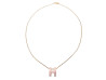 collier pendentif hermes pop h laque rose h147991f085