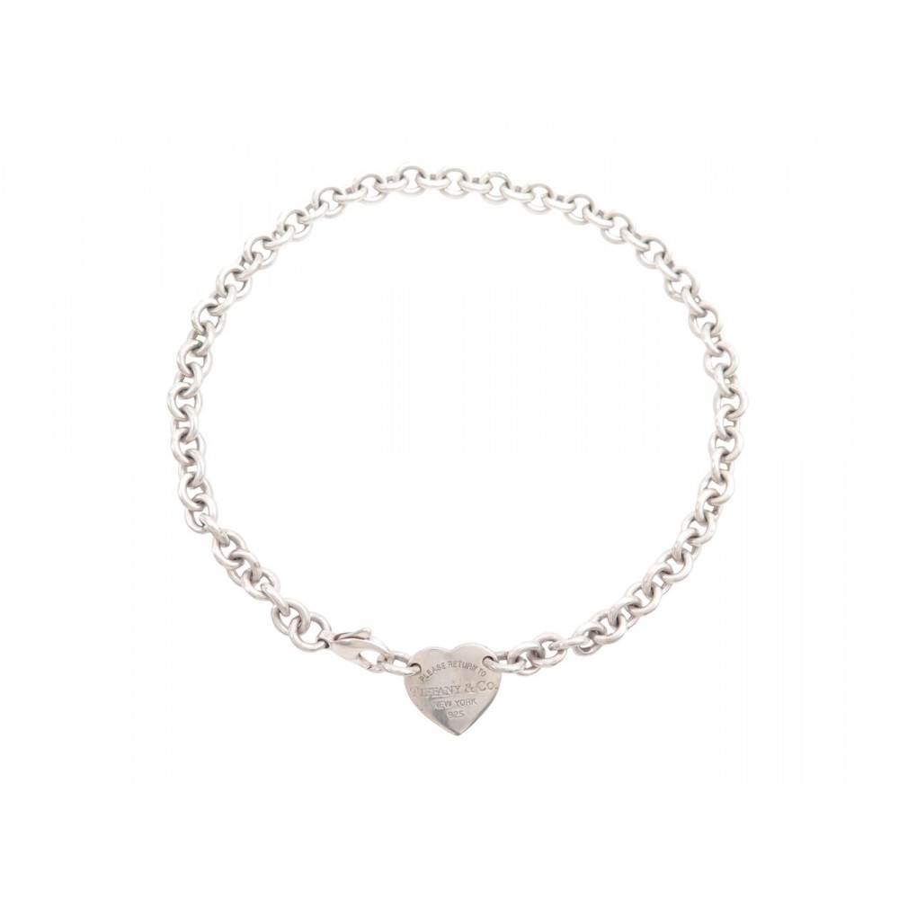 COLLIER TIFFANY & CO PLEASE RETURN TO RAS DE COU ARGENT 925 52GR NECKLACE 1100€