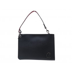 NEUF SAC A MAIN CHRISTIAN LOUBOUTIN POCHETTE LOGO CL PORTE EPAULE CUIR BAG 900€