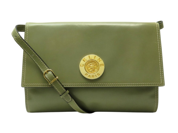 sac a main celine fermoir medaillon cuir box