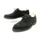 NEUF CHAUSSURES CELINE COLLECTION HEDI SLIMANE DERBY 45 EN DAIM NOIR SHOES 950€
