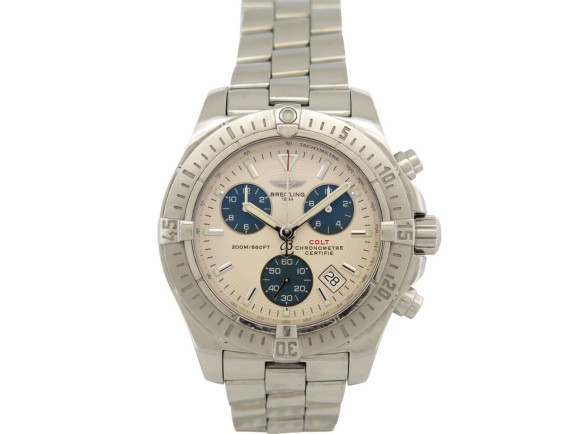 montre breitling colt a73380 42mm en acier date