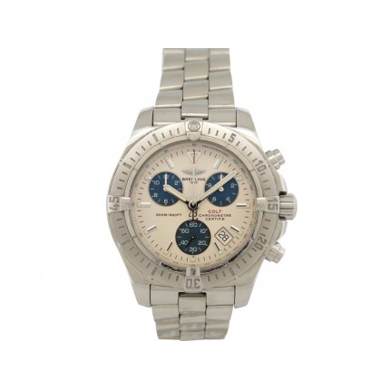 MONTRE BREITLING COLT A73380 42MM EN ACIER DATE CHRONOGRAPHE QUARTZ WATCH 3200€