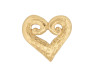  broche yves saint laurent goossens coeur metal