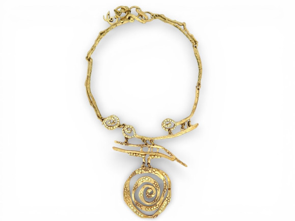 rare collier christian lacroix baroque a