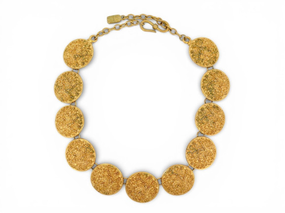  collier yves saint laurent goossens medaillons