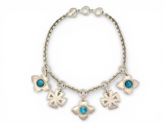  collier yves saint laurent goossens breloques