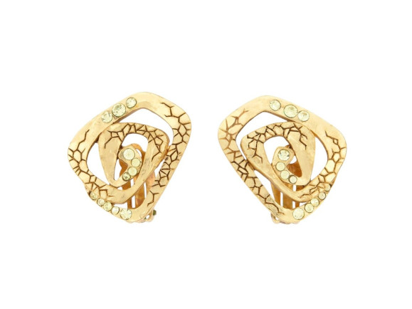 boucles d'oreilles christian lacroix spirales