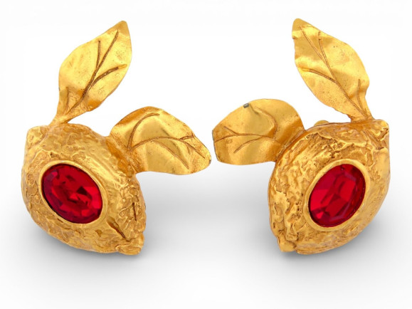 boucles d'oreilles christian lacroix 1990