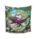 NEUF CHALE HERMES FLAMINGO PARTY FOULARD CARRE 140 CACHEMIRE & SOIE SHAWL 925€