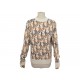 NEUF PULL CHRISTIAN DIOR MONOGRAM 193M683AT344 XS S 36 EN LAINE SWEATER 2100€