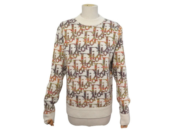  pull christian dior monogram 193m683at344 xs s 36