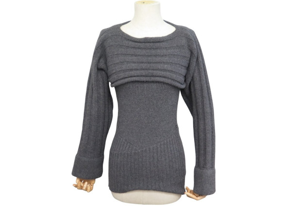twin set chanel pull bolero et tunique debardeur