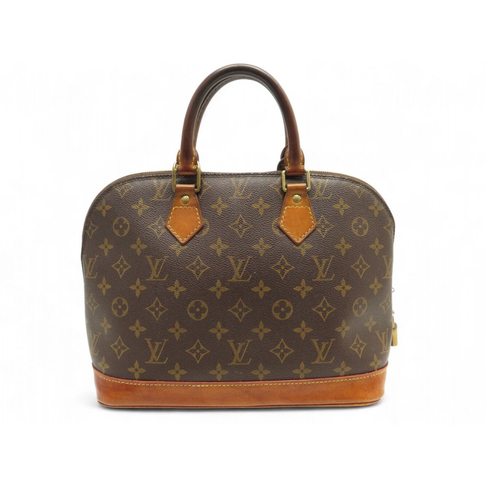 VINTAGE SAC A MAIN LOUIS VUITTON ALMA PM TOILE MONOGRAM M53151 PURSE BAG 1650€