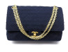  sac a main chanel timeless en toile jersey